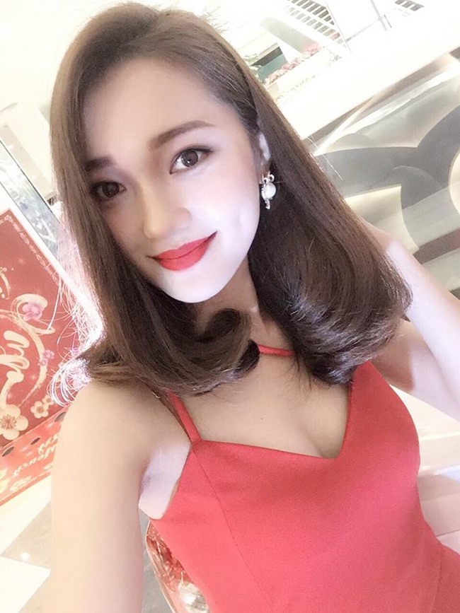 Cận cảnh gương mặt xinh đẹp của Ngọc Nữ. ẢNh: FBNV.