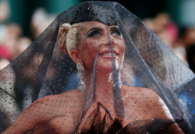 Lady Gaga đến dự buổi ra mắt phim do cô đóng nhân vật chính “A Star is Born” tại Liên hoan phim quốc tế Toronto, ngày 9.9.2018. 