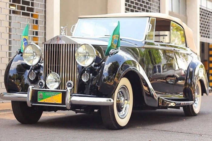 Chiếc Rolls – Royce Silver Wraith  của Tổng thống Brazil Michel Temer 