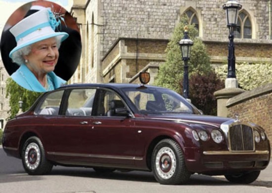 Chiếc Bentley Arnage  Nữ hoàng Anh Elizabeth II 