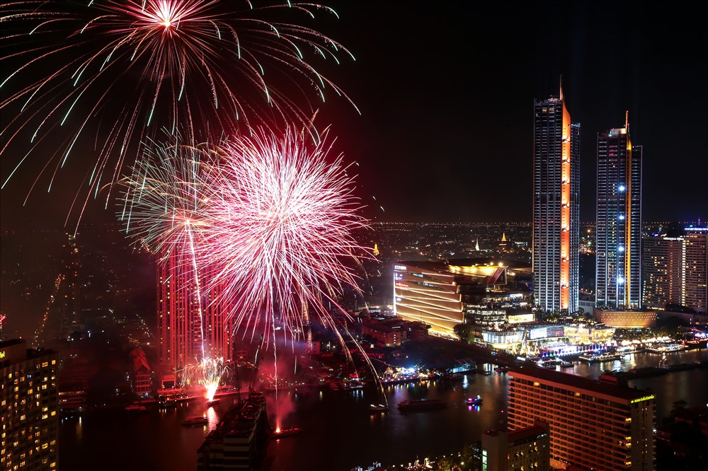 Bangkok, Thái Lan chào năm mới.