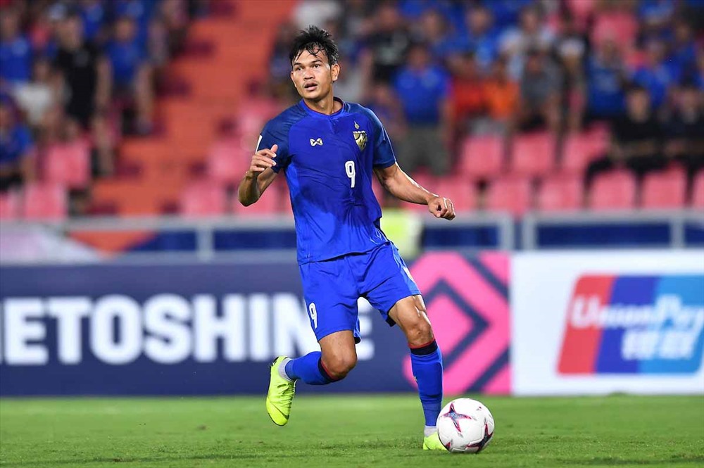 Những bàn thắng của Adisak Kraisorn sẽ đóng vai trò quan trọng với ĐT Thái Lan ở trận lượt về. Ảnh: AFF