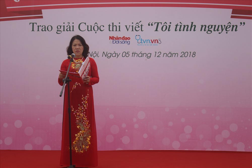 PGS.TS. Nguyễn Xuân Thu phát biểu tại ngày hội. 