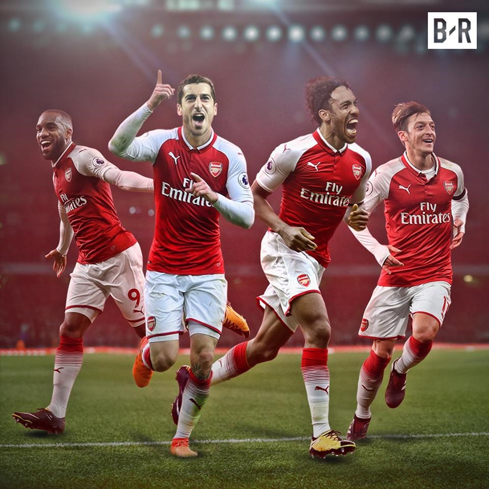 Arsenal hoàn tất “bộ tứ siêu đẳng“. Ảnh: Bleacher.