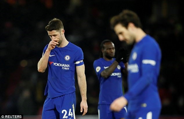 Chelsea đã thua trong cả 2 vòng đấu gần nhất của Premier League. Ảnh: Reuters.