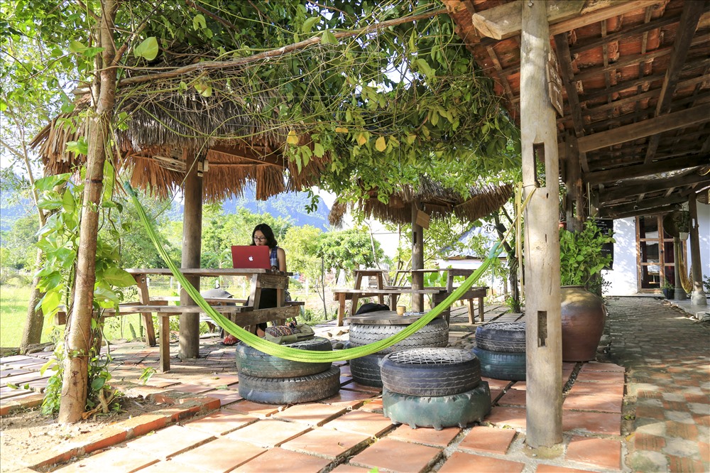 Một homestay tại Phong Nha – Kẻ Bàng. Ảnh: Lê Phi Long