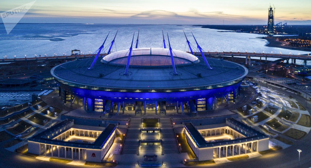 Sân vận động St.Petersburg. Ảnh: Sputnik