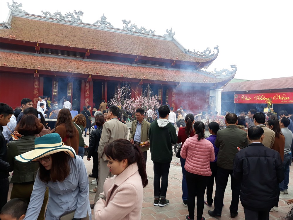 Ngôi đền này được đóng tại xã Hưng Thịnh, huyện Hưng Nguyên, Nghệ An. ảnh:HQ