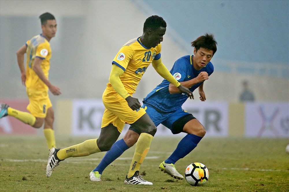 FLC Thanh Hóa cũng được AFC ca ngoại sau khi cùng SLNA giành chiến thắng ở trận ra quân tại AFC Cup 2018. Ảnh: T.L