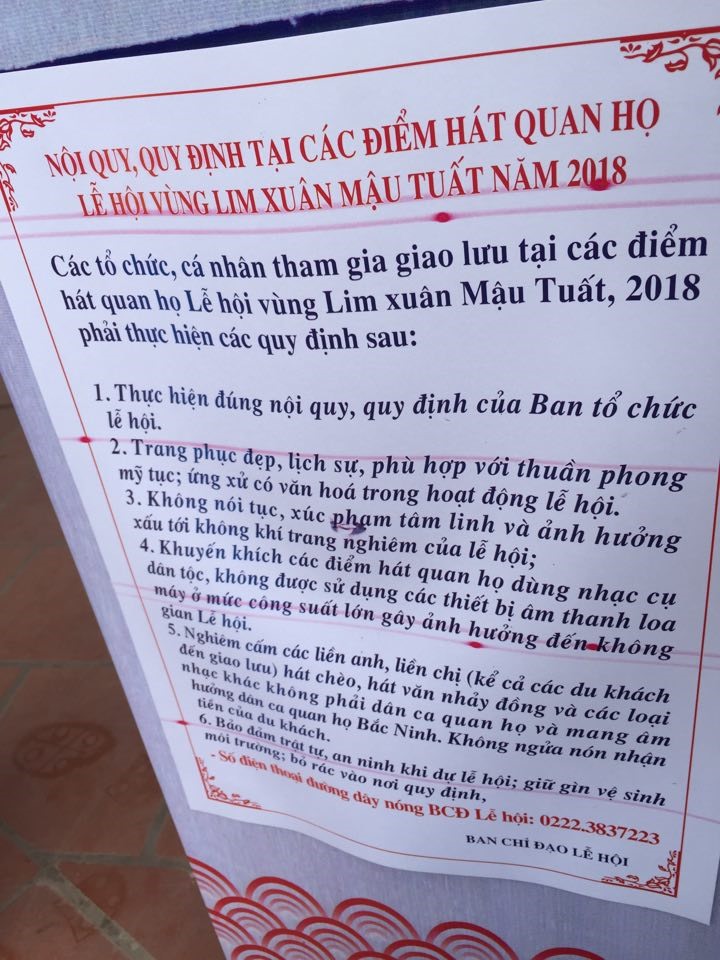 Nội quy được dán tại từng lán trọ. Ảnh: N.L