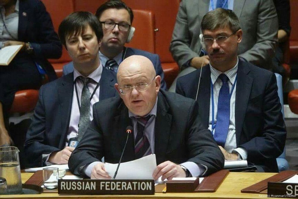 Đại sứ Nga tại Liên Hợp Quốc Vassily Nebenzia. Ảnh: News4U