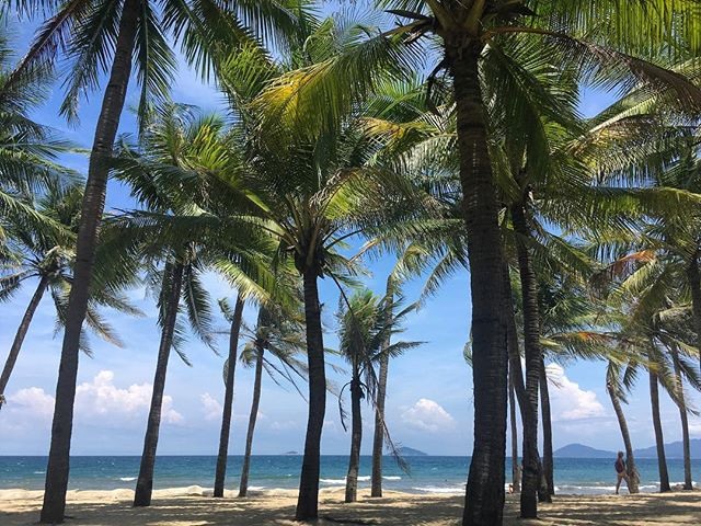 Biển Cửa Đại từng đứng trong danh sách 25 bãi biển đẹp nhất châu Á do trang du lịch Trip Advisor bình chọn. Ảnh: Wanderlust_natalie.
