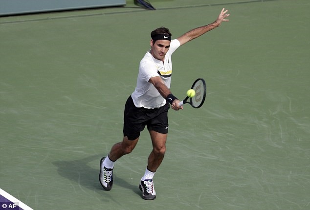 Federer sẽ để mất ngôi số 1 bảng xếp hạng ATP sau trận thua này. Ảnh: AP.