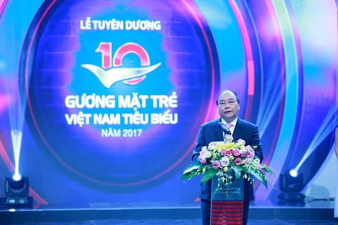 Thủ tướng Nguyễn Xuân Phúc phát biểu tại buổi lễ.