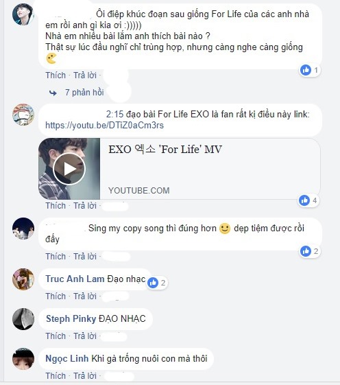 Khán giả bức xúc vì ca khúc mới của Phạm Hoàng Duy có sự tương đồng với “For life” của EXO.