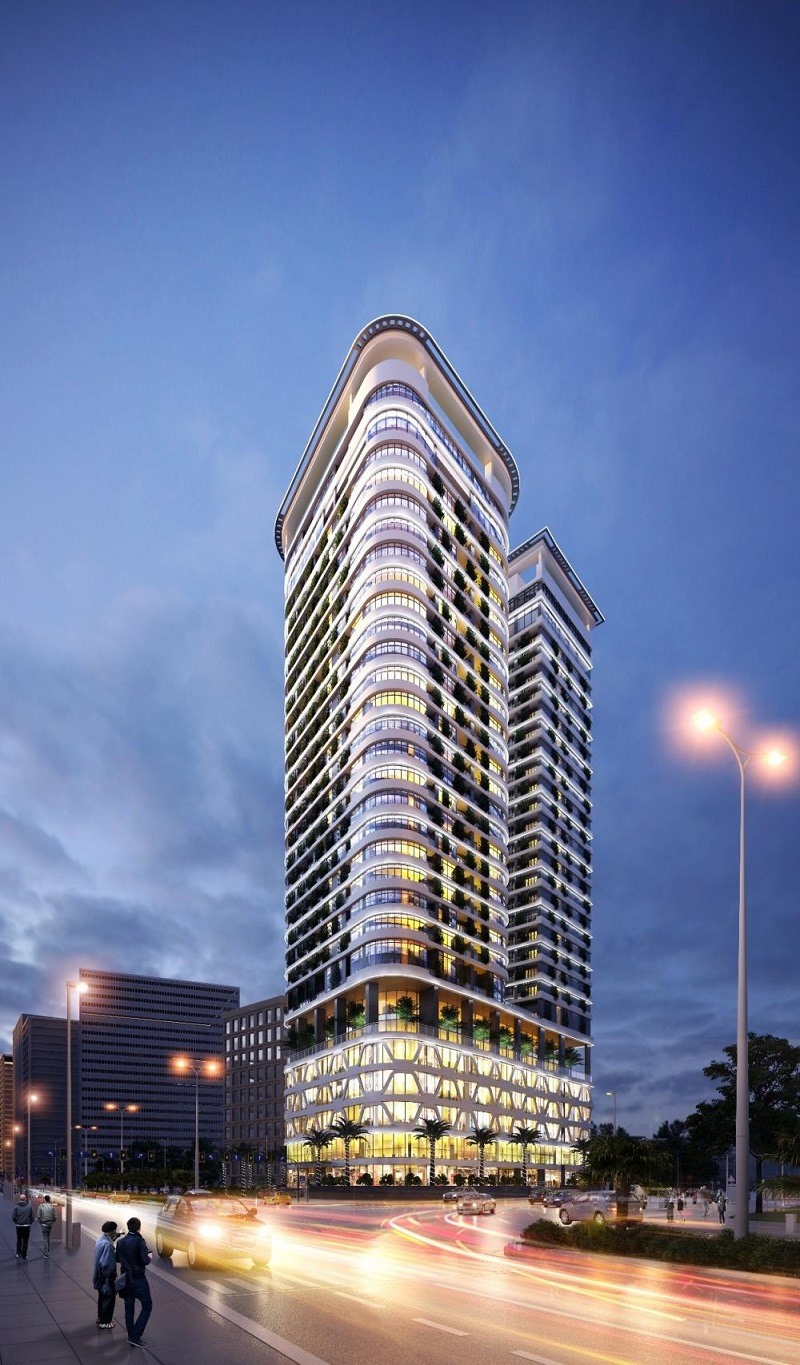 Phối cảnh tổng quan dự án Manhattan Tower