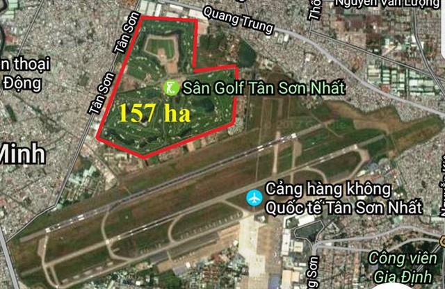 Quy hoạch dự án mở rộng sân bay Tân Sơn Nhất.