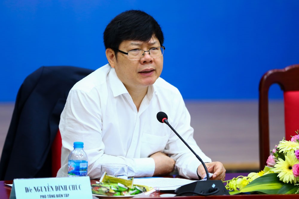 ông Nguyễn Đình Chúc – Phó Tổng Biên tập Báo Lao Động.