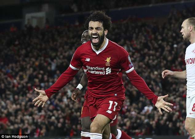Salah đang là niềm hi vọng số 1 của The Kop. Ảnh: Daily Mail.