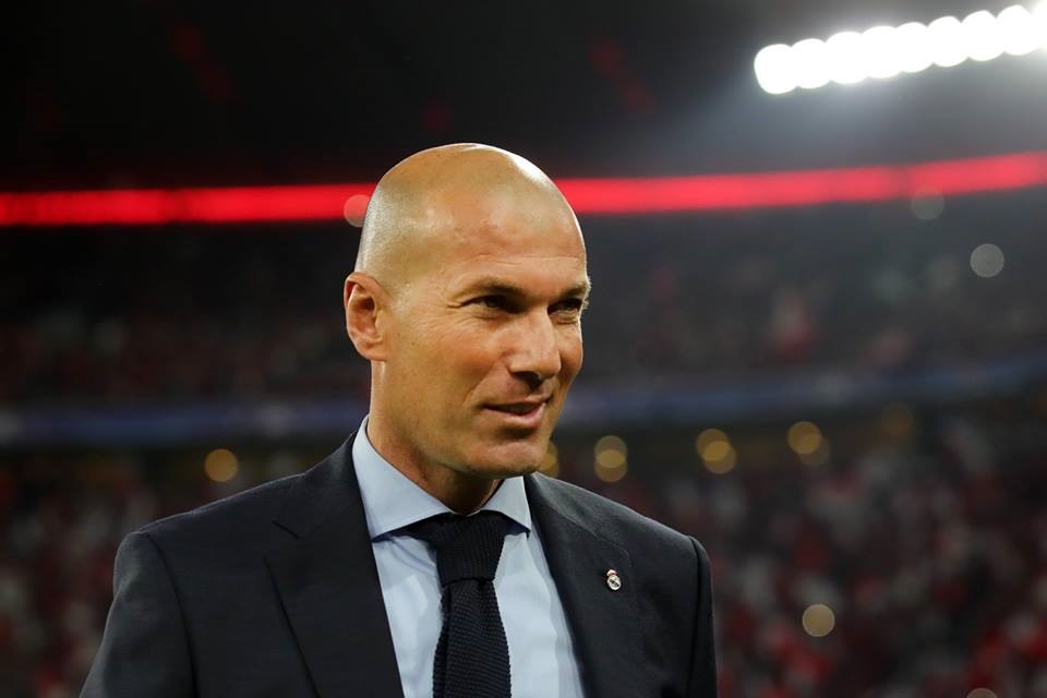 Zidane không quá hay nhưng đã gặp may mắn. Ảnh: Champions League.