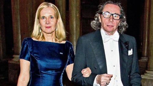 Nhà thơ Katarina Frostenson và chồng, ông Jean-Claude Arnault