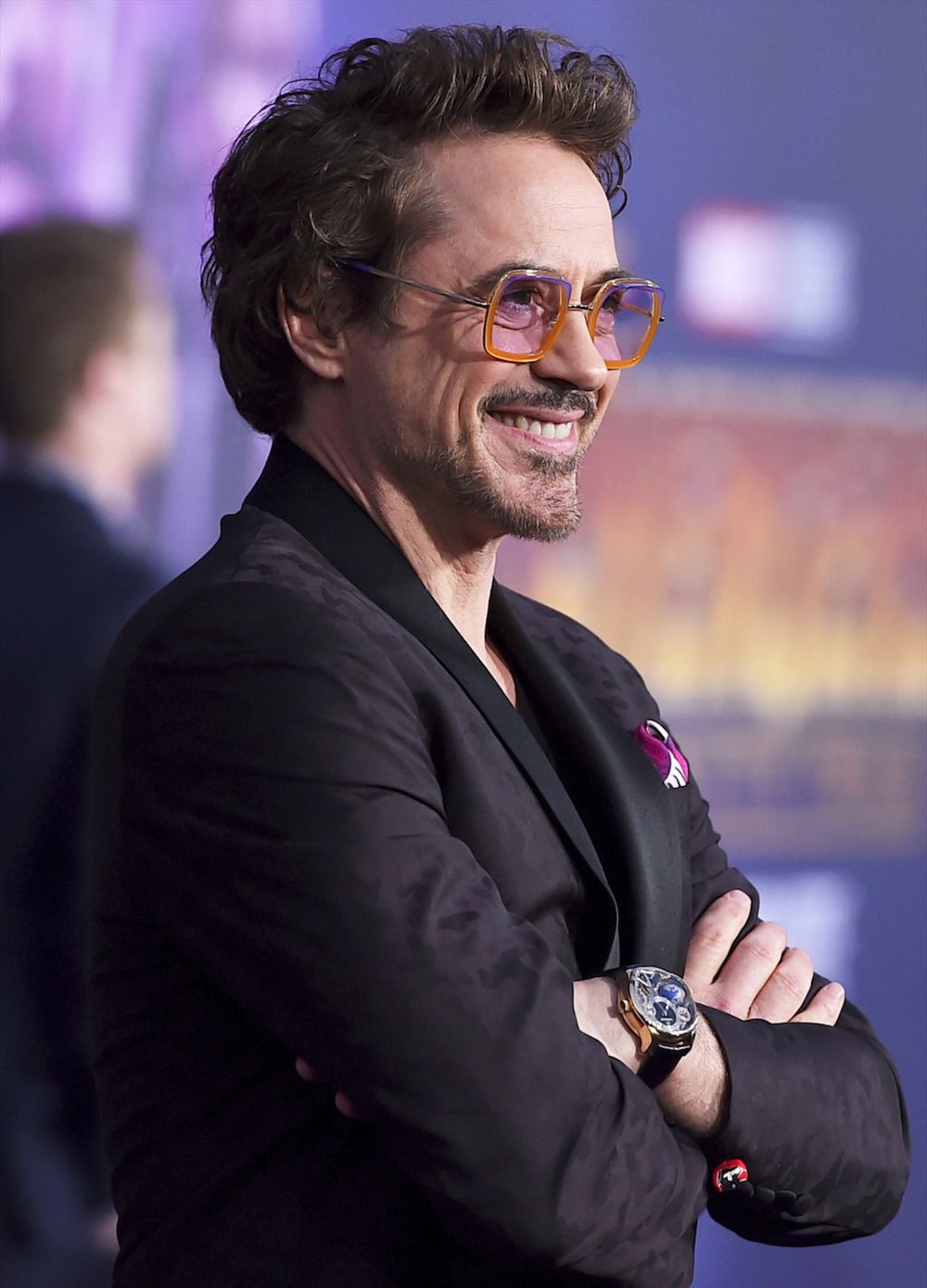 “Iron Man” Robert Downey Jr. trong buổi ra mắt Avengers: Infinity War.