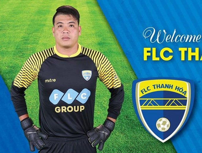 Bửu Ngọc sai lầm dẫn đến 2 bàn thua của FLC Thanh Hóa.