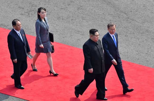 Kim Yo-jong là người phụ nữ duy nhất tháp tùng ông Kim Jong Un trong thượng đỉnh Liên triều