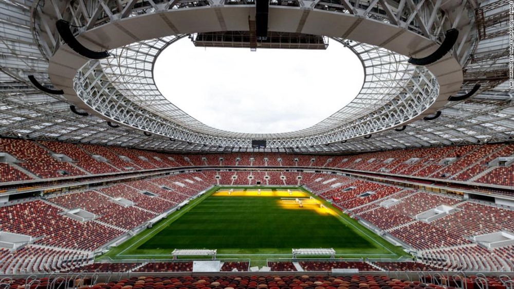 Sân vận động Luzhniki là sân vận động có sức chứa lớn nhất (81.000 chỗ) ở World Cup 2018, và cũng là sân diễn ra trận chung kết tranh cúp