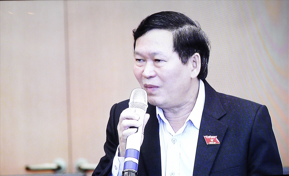 Đại biểu Tô Văn Tám - Phó Trưởng đoàn chuyên trách Đoàn ĐBQH tỉnh Kon Tum.