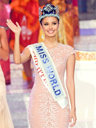 Megan Young đăng quang Hoa hậu Thế giới 2013.