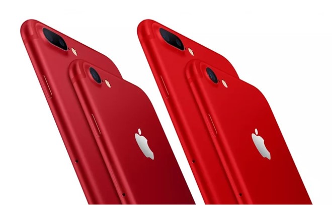 iPhone 8 sắp có thêm phiên bản màu đỏ. Ảnh: Apple.