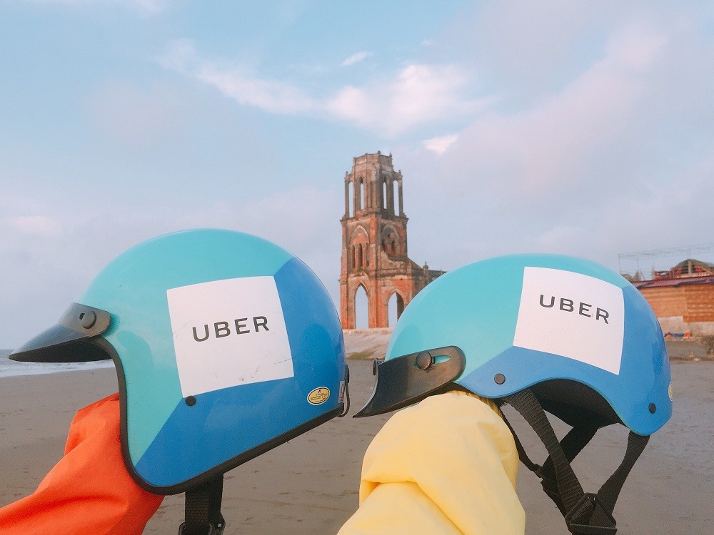 Bộ ảnh kỉ niệm của một bạn trẻ là tài xế Uber.