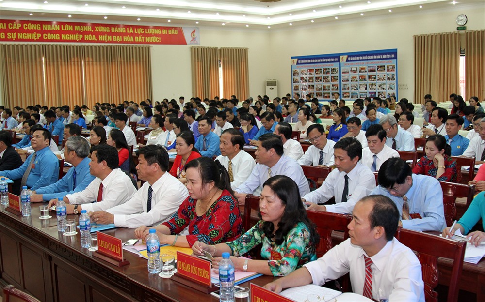 Các đại biểu về dự đại hội (ảnh: P.V)