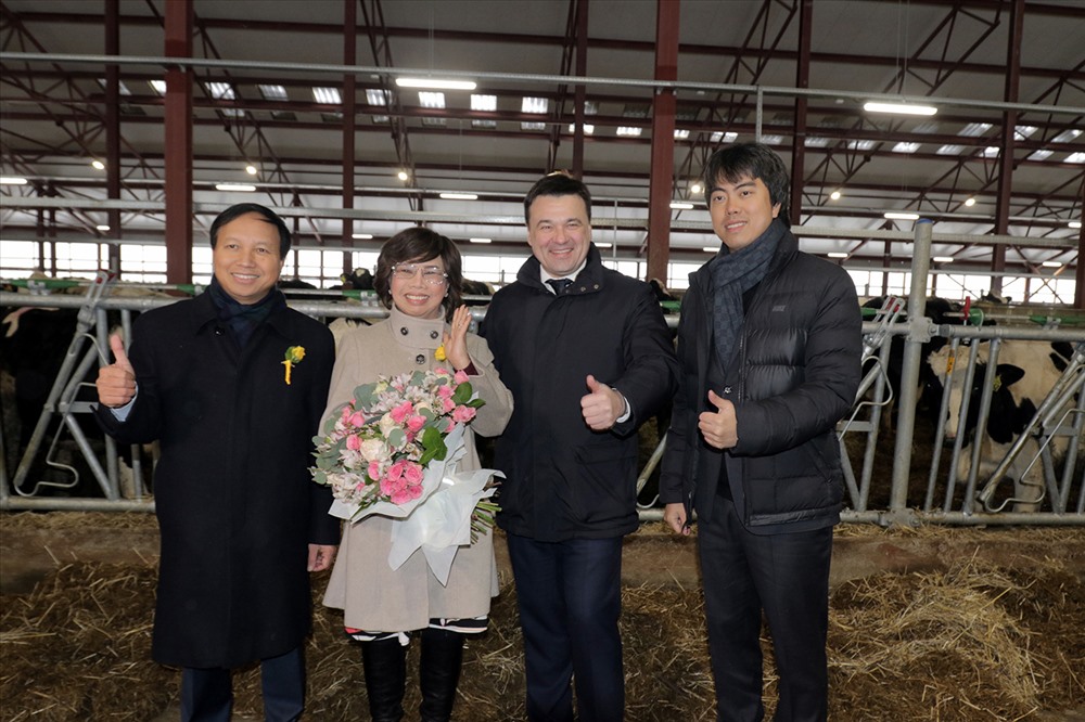 Trang trại đầu tiên trong tổ hợp trang trại có vốn đầu tư 2,7 tỷ USD của TH đầu tư tại Nga đã được khánh thành ngày 31.1.2018.