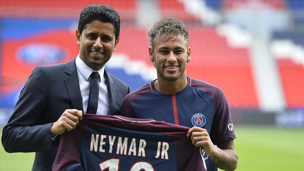 Nasser rất chiều Neymar. Ảnh: Goal.