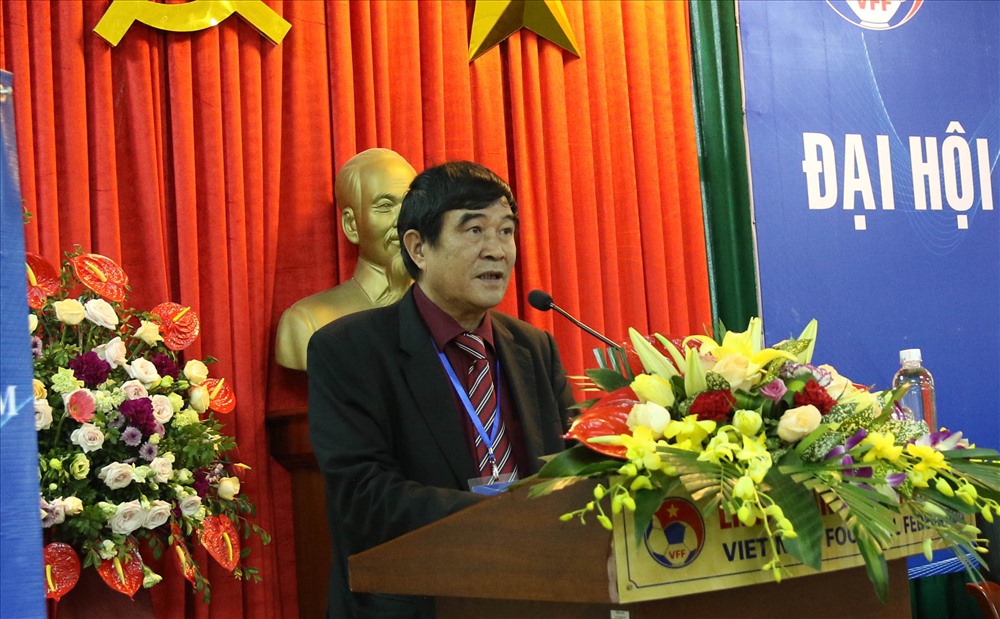 Chiều nay (26.5), VFF cũng đã có thông báo yêu cầu Phó chủ tịch VFF Nguyễn Xuân Gụ giải trình về sự việc trên. Ảnh: VFF