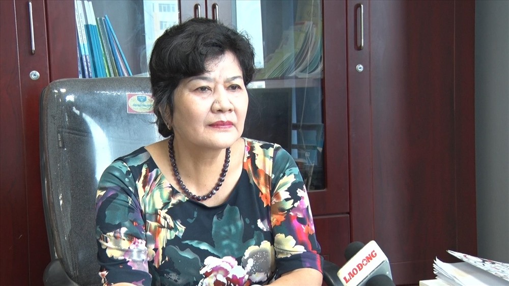 Bà Ninh Thị Hồng – Phó Chủ tịch Hội Bảo vệ quyền trẻ em Việt Nam.