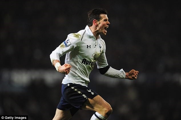 Bale đã tỏa sáng trong màu áo Tottenham trước khi chuyển sang Real Madrid. Ảnh: Getty Images.
