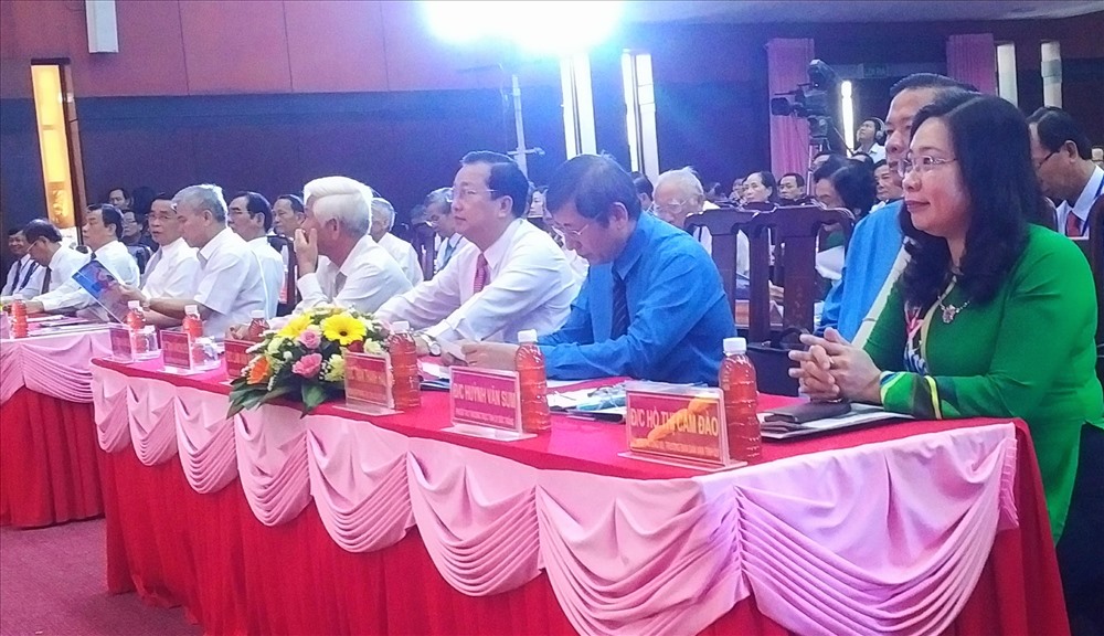 Phó Chủ tịch Thường trực Tổng LĐLĐVN Trần Thanh Hải dự và chỉ đạo đại hội.