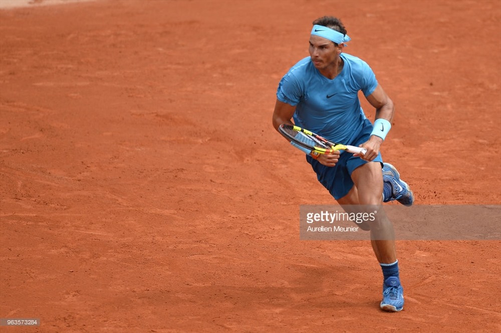 Nadal gặp đôi chút khó khăn trước Pella. Ảnh: Getty.