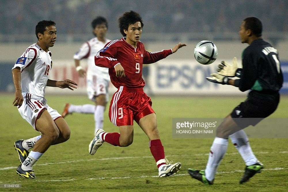 Trận Việt Nam - Irqa tại tứ kết Asian Cup 2007. Ảnh: Getty