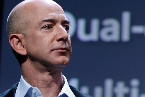 CEO Âmazon - Jeff Bezos. Ảnh Reuters.
