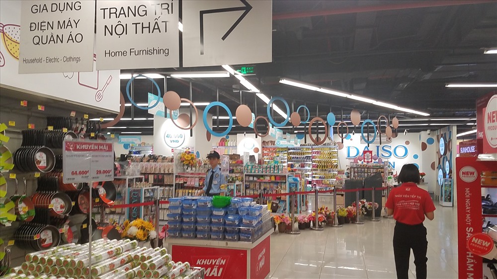 Cửa hàng Daiso tại Hà Nội.