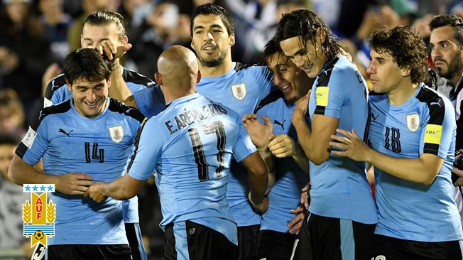 Uruguay - Giá trị đội hình: 346,6 triệu Bảng