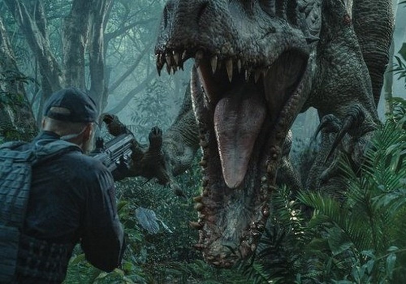 Một cảnh trong phim “Thế giới khủng long 2“. Ảnh: T. L. 