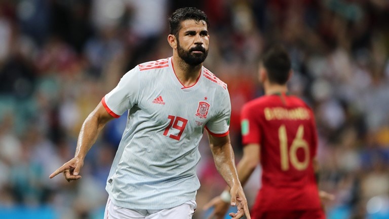 Costa có cú đúp cho Tây Ban Nha