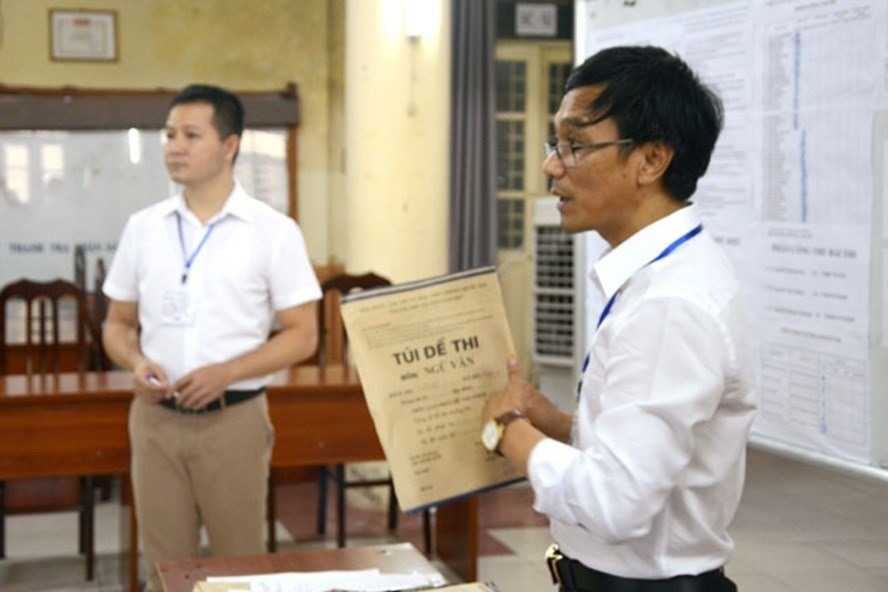 Khâu bảo quản đề thi THPT quốc gia được Bộ GDĐT đặc biệt quan tâm. Ảnh: Hải Nguyễn.