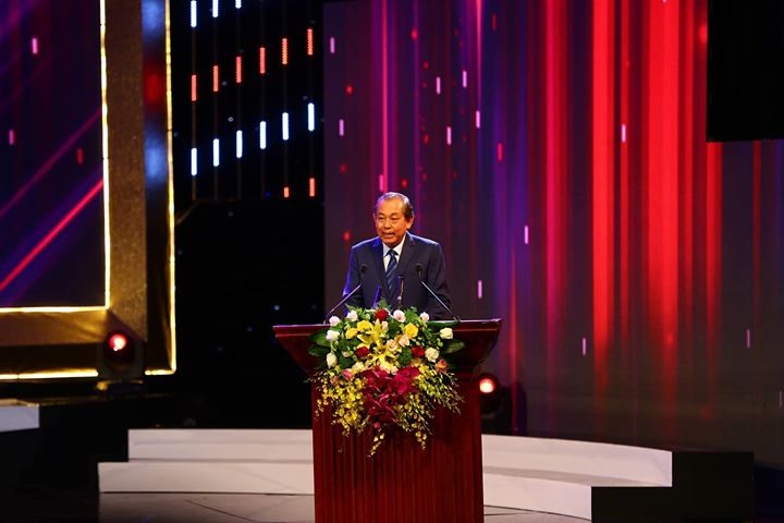 Phó Thủ tướng Thường trực Trương Hòa Bình phát biểu tại buổi lễ