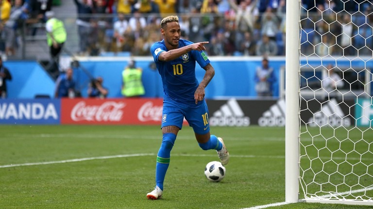 Sau trận hòa thất vọng Thụy Sỹ 1-1, Brazil đã thắng và Neymar ghi bàn